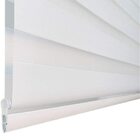 Persiana Zebra Semi Blackout 160larg X 150alt Branca Gelo - P