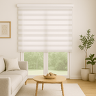 Persiana Zebra Smart 38mm Motorizável 200larg X260alt Branca