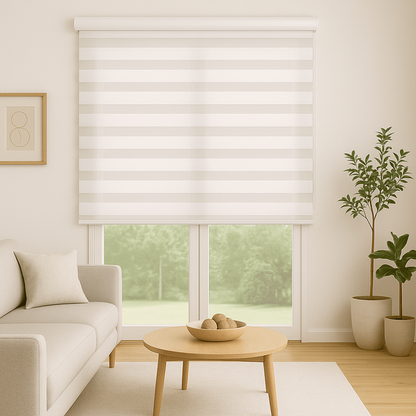 Persiana Zebra Smart 38mm Motorizável 200larg X260alt Branca