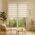 Persiana Zebra Smart 38mm Motorizável 200larg X260alt Linho C