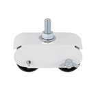 Pés para Eletrodoméstico com Pino 350kg com Freio 42x34cm Branco