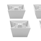 Pés Para Guarda Roupa Qualitá 3 Portas, Imperium E Lumier Bel