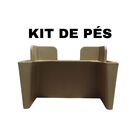 Pés Para Moveis, Roupeiro, Guarda Roupa, Rack Com 25 Unidades