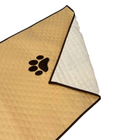 Peseira Cama Casal King Impermeável Para Pet Variação: Marrom