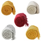 Peseira De Chenille Mostarda (70cm X 260cm)