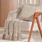 Peseira Decorativa Atacama New 80x250cm Amendoa