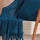 Peseira Decorativa Atacama New 80x250cm Azul Cobalt