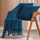 Peseira Decorativa Atacama New 80x250cm Azul Cobalt