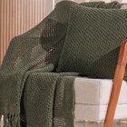 Peseira Decorativa Atacama New 80x250cm Verde Militar