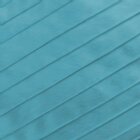 Peseira Drapeada Line Dupla Face Em Veludo Cama Casal Azul Tu