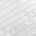 Peseira Drapeada Line Dupla Face Em Veludo Cama Casal Branco