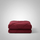 Peseira Drapeada Veludo Luxo 2,90x0,50m Dupla Face cama King