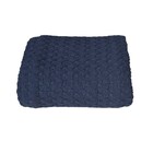 Peseira Eterna Algodão Azul Marinho 70x200cm Guaratinguetá