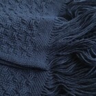 Peseira Eterna Algodão Azul Marinho 70x200cm Guaratinguetá