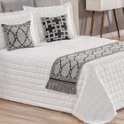 Peseira King Jacquard Rústico Corinto 5pç - 60% Algodão 40% P