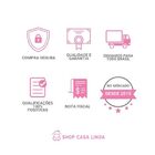 Peseira Para Cama Premium Casal, Queen e King 0,65mx2,60m Est