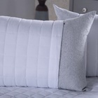 Peseira Queen Aurora 5 Peças Percal 100% Poliéster - Branco