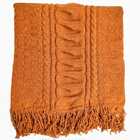 Peseira Tricot Wrin Terracota - Cama Casal