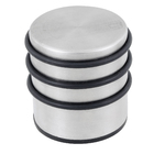 Peso de Porta 1,1KG Chão Aço Prata 1 peça