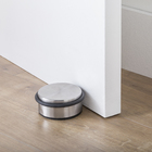 Peso de Porta Chão Aço Prata 1 peça