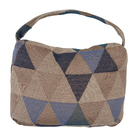 Peso de Porta Bolsa 1,1kg Jacquard Azul 14x11cm