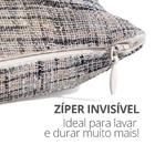 Peso De Porta Decorativo Almofada 1kg Contemporâneo