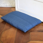 Peso De Porta Decorativo Almofada 1kg Estampa Oceano Azul