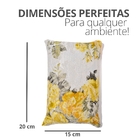 Peso De Porta Decorativo Almofada 1kg Estampa Provence Gold