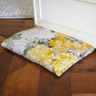 Peso De Porta Decorativo Almofada 1kg Estampa Provence Gold