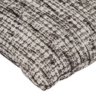 Peso de Porta Text Cinza 15x22cm