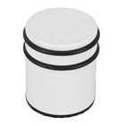 Peso para Porta 2 Anéis Piso Aço Branco Inspire