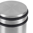 Peso para Porta 2 Anéis Piso Aço Cinza