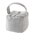 Peso para Porta Piso Tecido Cinza Inspire