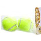 Pet Mordedor Bola De Tênis C 2pcs