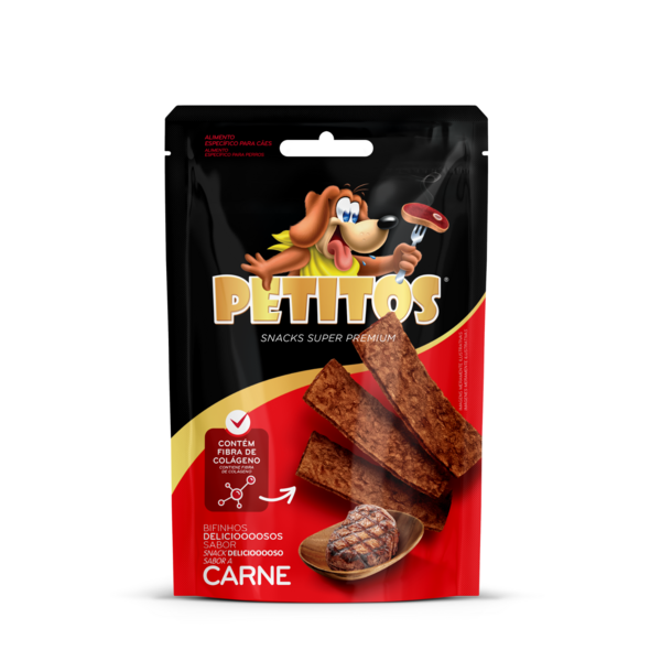 Petiscos e Snacks Pet Nutrition para Cachorro Todas as Idades Carne 60g