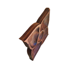 Petisqueira  3d Tábua 4 Folhas Madeira Nobre Maciça 22x22 Cm