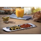 Petisqueira Aço Inox 32 Cm Elegance 2 Divisorias Forma 800109e