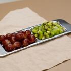 Petisqueira Aço Inox 32 Cm Elegance 2 Divisorias Forma 800109e