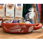 Petisqueira Alça Ceramica Marago Ba 22cm