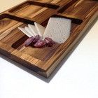 Petisqueira Astanna Retangular Artesanal Teca