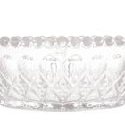 Petisqueira Bowl De Vidro Coração Borda Bolinha Balls - Lyor