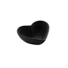 Petisqueira Cerâmica Lyor Heart 18cm Preto
