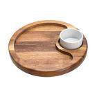 Petisqueira Com Porta-patê Acácia 2 Peças - Home Style