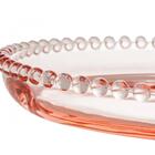 Petisqueira Cristal Pearl Rosa 24 Cm - Wolff