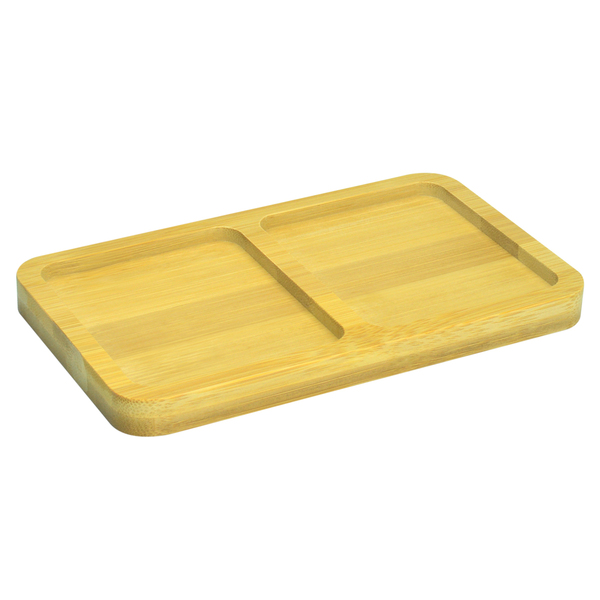 Petisqueira De Bambu Petisco Resistente Durável 17cm X 10cm