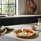 Petisqueira De Bambu Plantae Com 3 Divisórias 19 5cm