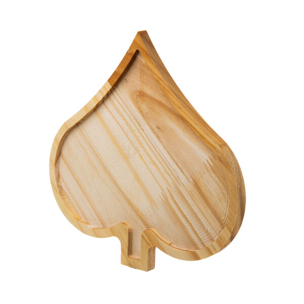 Petisqueira De Madeira (pokerwood Naipe Do Baralho - Espada)