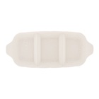 Petisqueira De Porcelana C/3 Divisórias New Bone Butterfly Fl