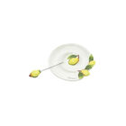 Petisqueira Em Cerâmica Com Espeto Bon Gourmet Lemons 12 6x13