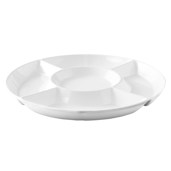 Petisqueira Em Melamina 30 Cm Branco Serata Haus 57601/009